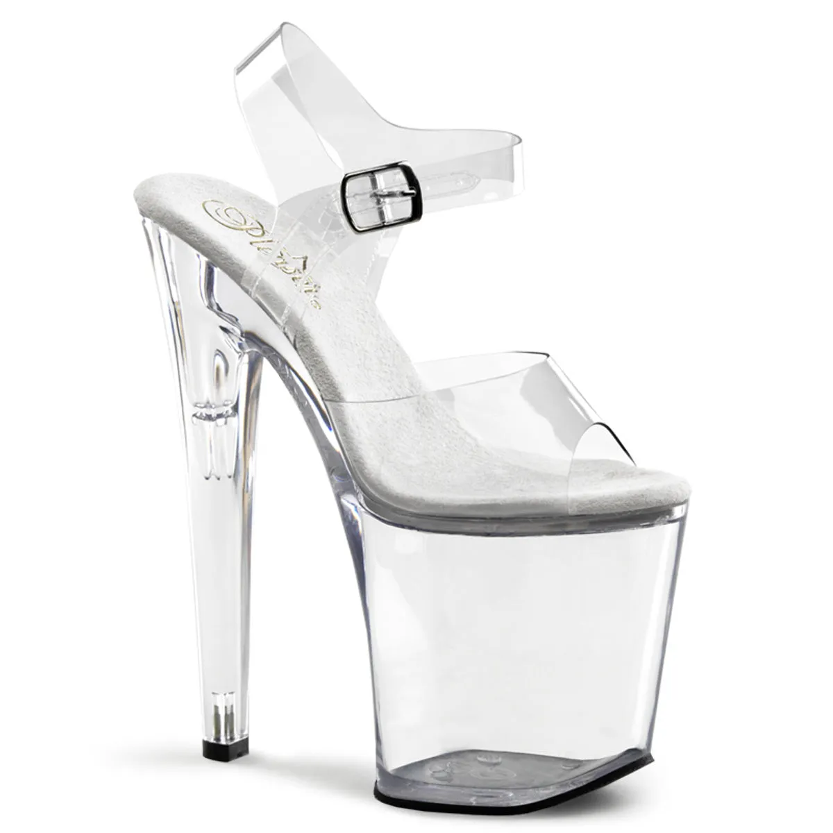XTREME-808 Pleaser Clear Sexy Platform Shoes (Pole Dancing Heels)