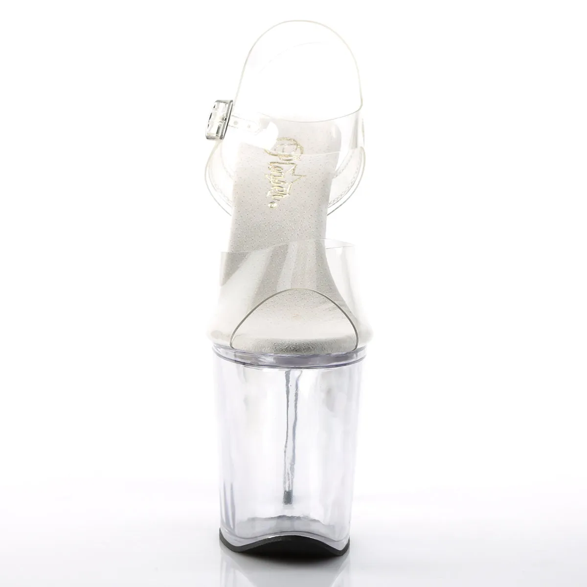 XTREME-808 Pleaser Clear Sexy Platform Shoes (Pole Dancing Heels)