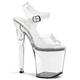 XTREME-808 Pleaser Clear Sexy Platform Shoes (Pole Dancing Heels)