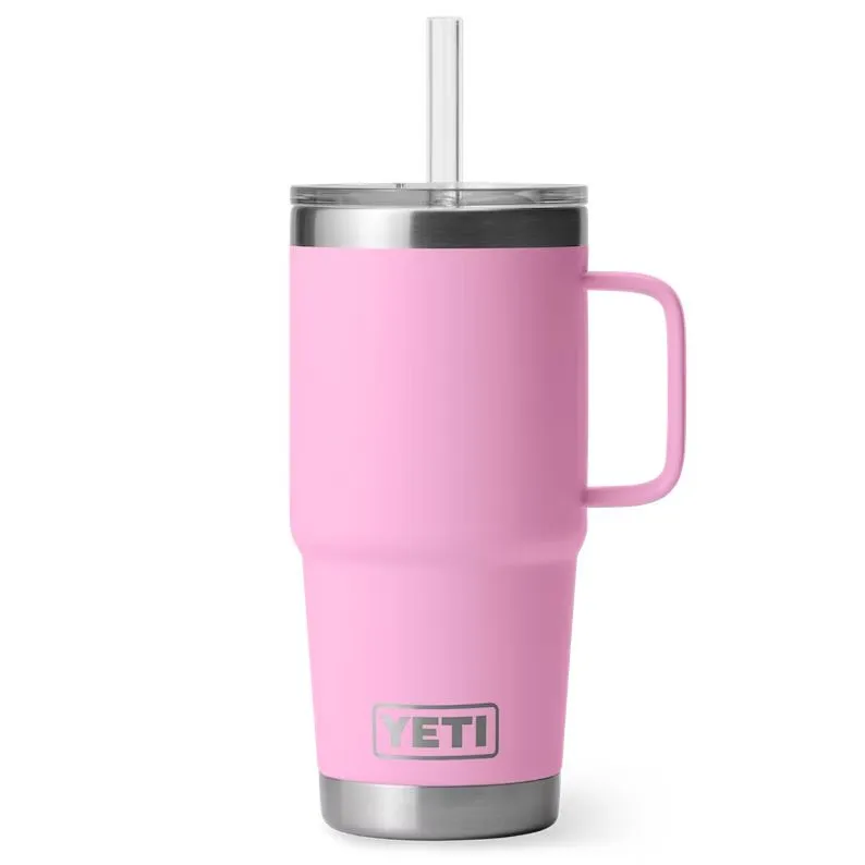 YETI Rambler 25 oz Mug with Straw Lid