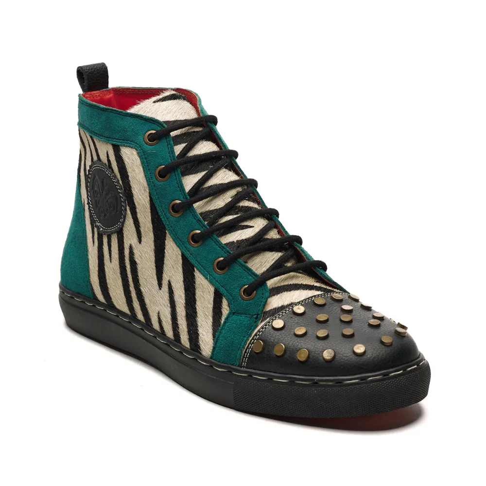 Zebra High_Tops for Men (discontinued)